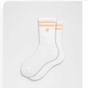 Lulu🍋 Unisex Daily Essential Quarter Sock Stripe